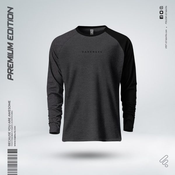 Mens Urban Edition Premium Full Sleeve T-shirt - Darkness